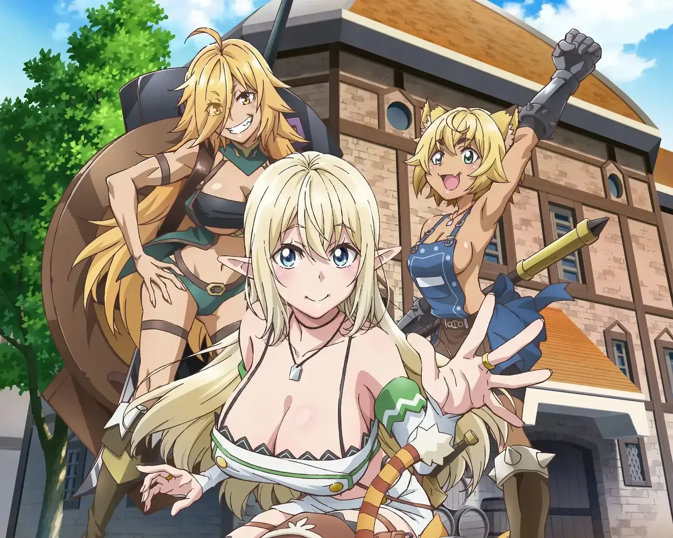 Ilustração do post: I'm a Behemoth - Anime ecchi com aventura e mistério revela elenco e abertura!
