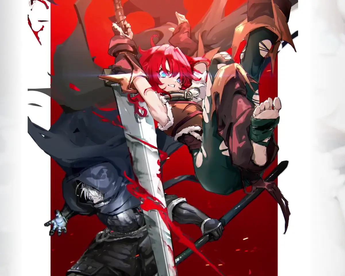 Ilustração do post: Blade & Bastard - Nova Adaptação em Anime do Autor de Goblin Slayer Anunciada