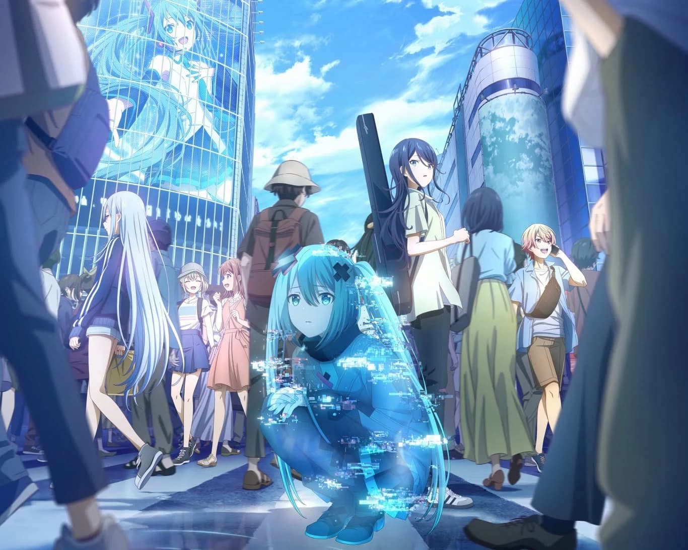 Ilustração do post: Colorful Stage! The Movie - Miku enfrenta sua maior batalha no novo trailer