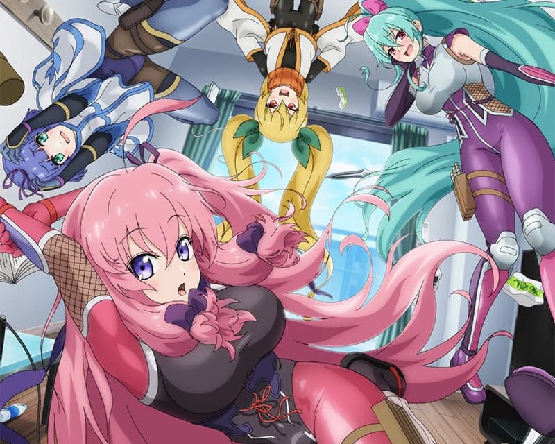 Ilustração do post: I'm Living with an Otaku NEET Kunoichi!? - Conheça os detalhes da série e o elenco completo do anime que chega em janeiro