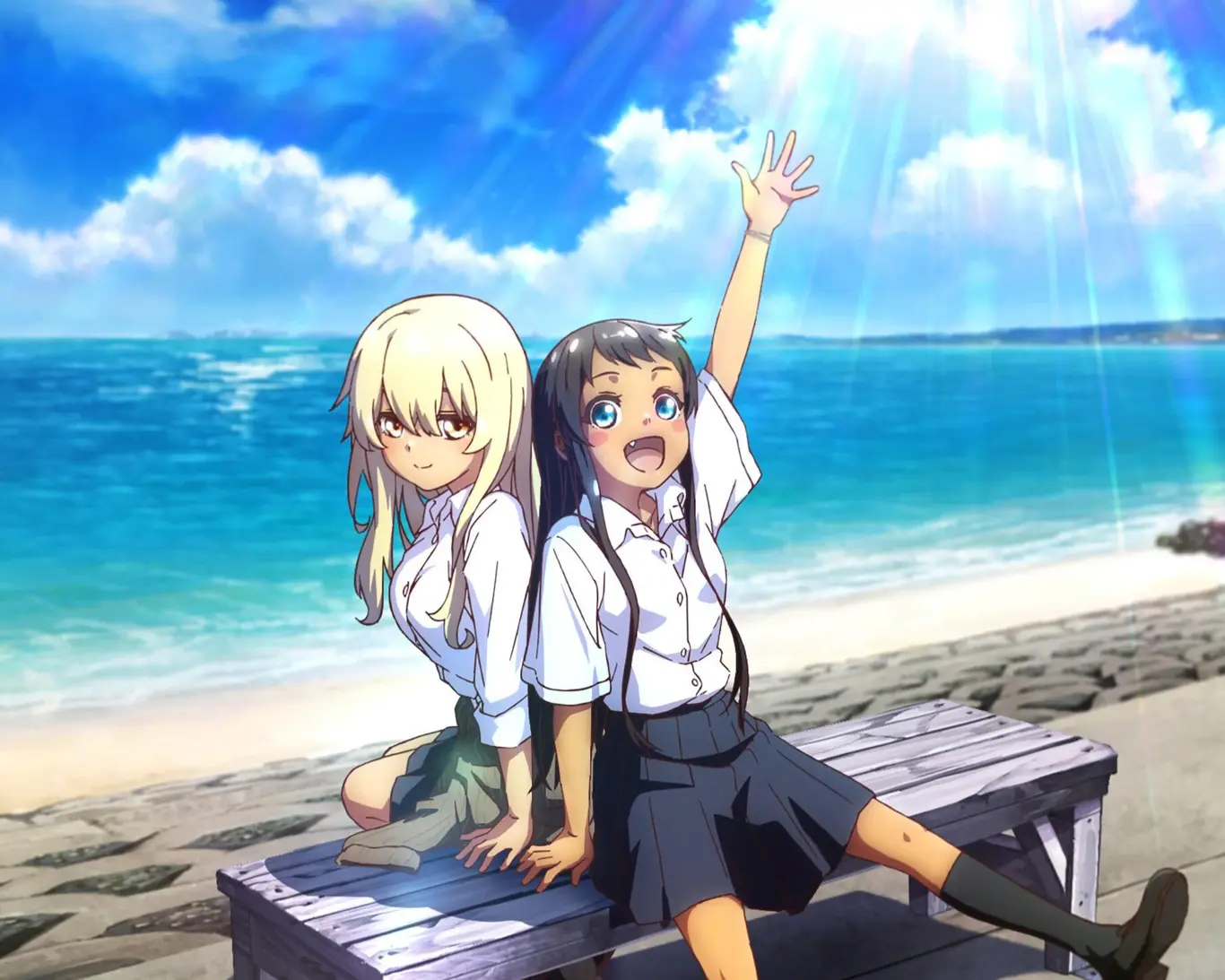 Ilustração do post: Okinawan Girl I Love: Anime estreia em 2025 com uma história de romance envolvente!