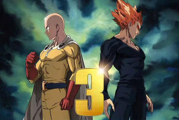 Ilustração do post: One-Punch Man: Terceira temporada chega em 2025 com celebração épica dos 10 anos