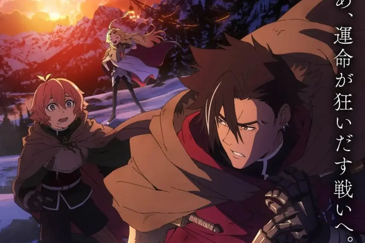 Ilustração do post: Sentenced to Be a Hero: estreia sombria e triunfal já é destaque entre os animes de 2026